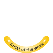 Artist of the week badge
